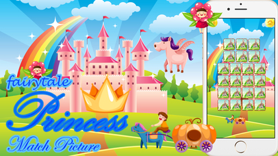 Princess Fairy Match Picture screenshot 2