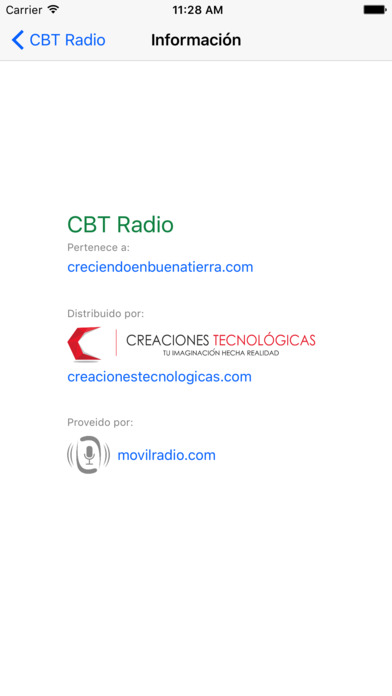 CBT Radio screenshot 2