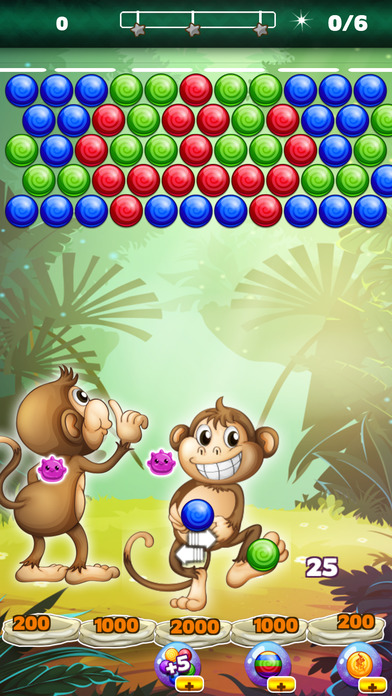 Snoopy Monkey POP Bubble Shooter screenshot 2