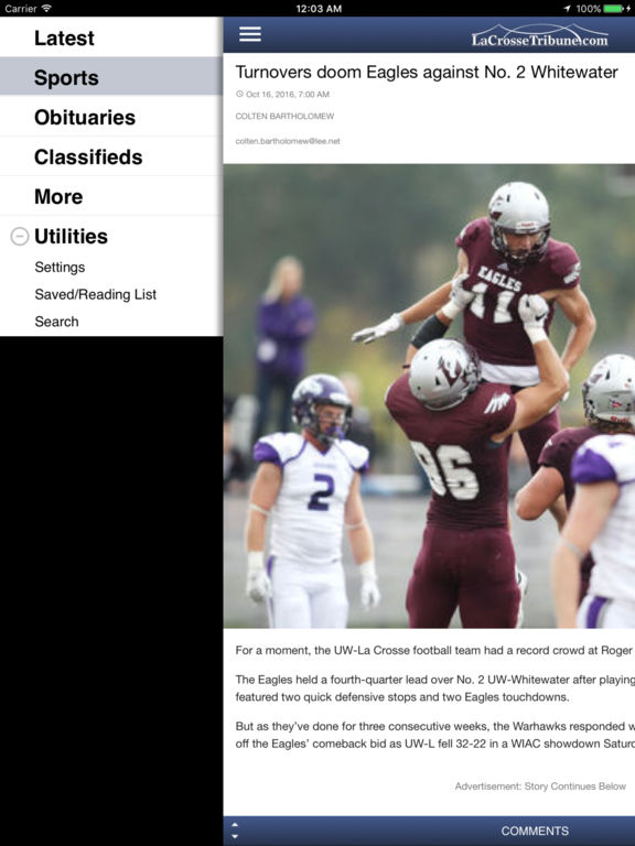 La Crosse Tribune on the App Store