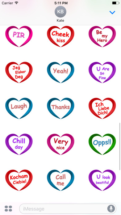 LoveU Stickers screenshot 4