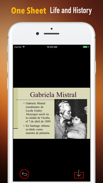 Biography and Quotes for Gabriela Mistral-Life screenshot 2