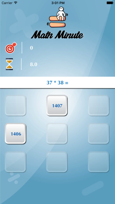Math Minute Game screenshot 2