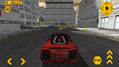 Sports Car Drift Race Parking Game HD screenshot 2