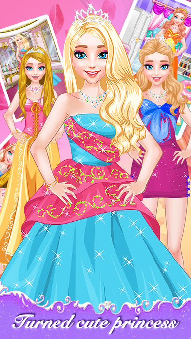 Fashion Girls Salon - Girl Free Funny Games screenshot 2