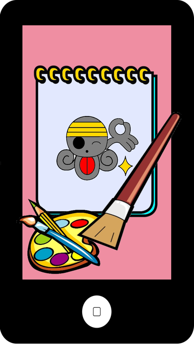 Pirate Piece Coloring Game: Painting Kids Book screenshot 2