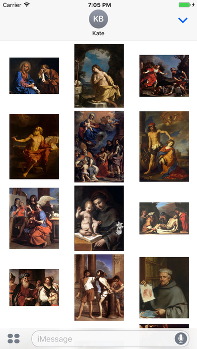 Guercino Artworks Stickers screenshot 3