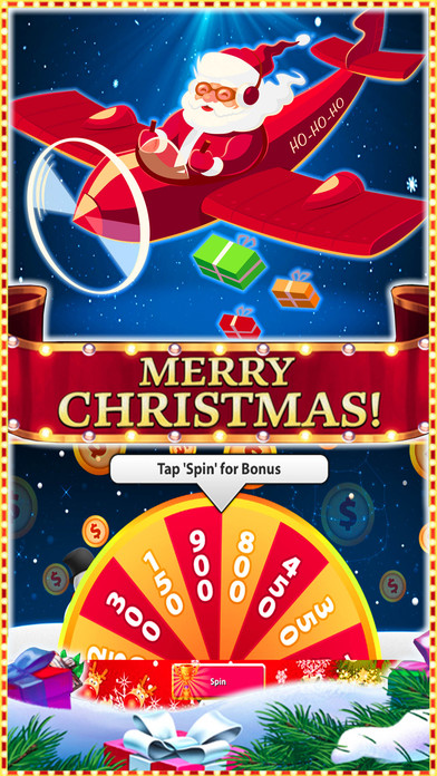 777 Vegas Merry Christmas Casino Slots HD! screenshot 3