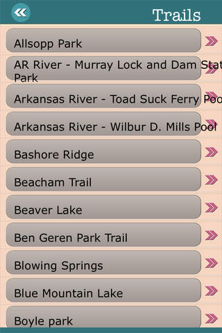 Arkansas State Campgrounds & Hiking Trails screenshot 4