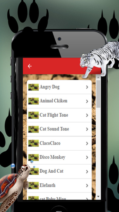 Free Animal Tones screenshot 2