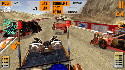 Extreme Car Death Racing Driver 3D: Off-Road Rally screenshot 2