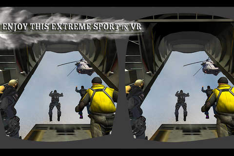 VR Military Paragliding Game - Virtual Reality Sim screenshot 3