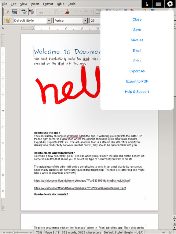 iPad Screenshot 1