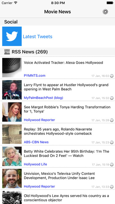 Movie News with notifications FREE screenshot 2