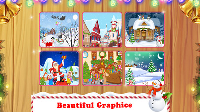 Christmas Santa Puzzles Games screenshot 3
