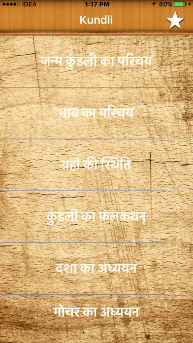Kundli in Hindi - Astrology screenshot 2