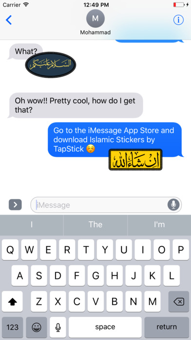 Islamic Quote Stickers screenshot 3