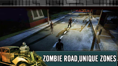 Zombie Smash:Free highway racing & shooting games screenshot 2