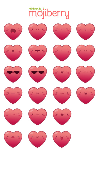 HeartMoji by Mojiberry screenshot 2