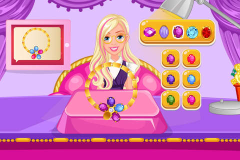 Princess Jewelry Artist - Pretty Designer screenshot 3