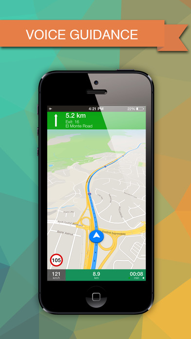 Rondonia, Brazil Offline GPS : Car Navigation screenshot 4