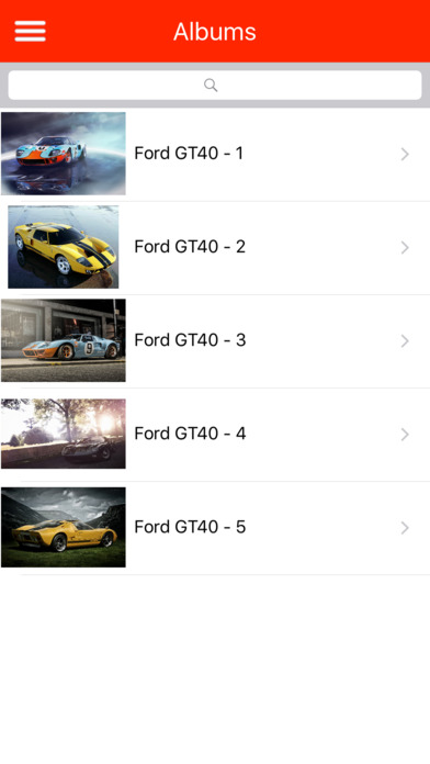 HD Car Wallpapers - Ford GT40 Edition screenshot 4