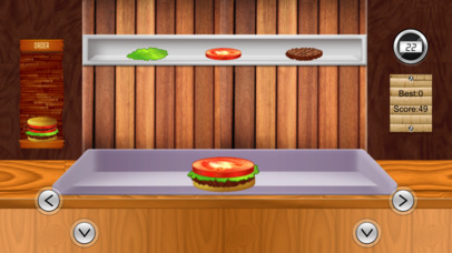 Yummy Burger Maker Cooking screenshot 2