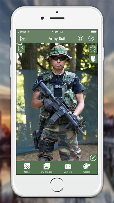 Army Suit Photo Montage Maker screenshot 3