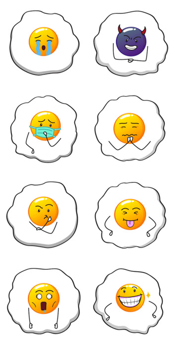 Eggoji : Egg Stickers screenshot 4