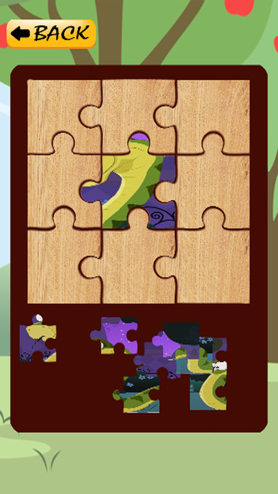 Kids Puzzles Jigsaw Games Free Cartoon Animal screenshot 3