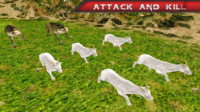Angry Wild Wolf Jungle Attack screenshot 2