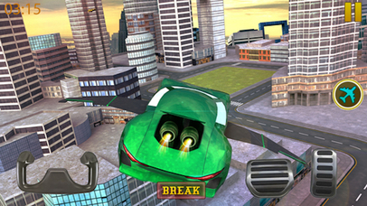 Sports Flying Racing Car Simulator 3d Games screenshot 3