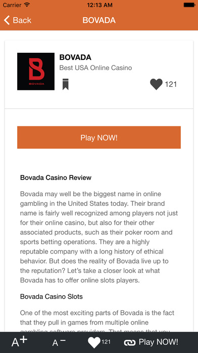 Best Casinos Online 2017 Guide E Reviews - Betting screenshot 2