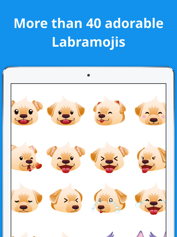 App Shopper Labramojis Labrador Retriever Emoji & Stickers! (Entertainment)