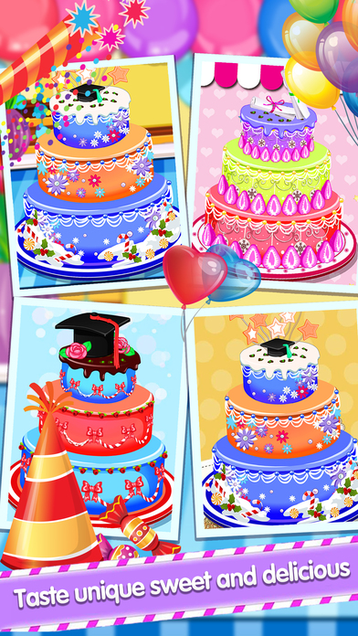 Cake Cooking Master－Birthday Cake Decorating screenshot 3