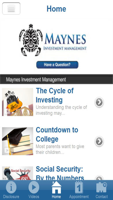 Maynes Investment Management screenshot 2