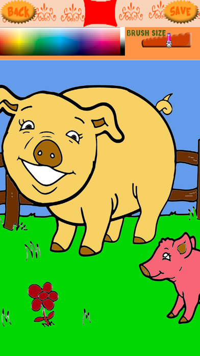 Coloring Drawing Book Games Pep Pig Family screenshot 2