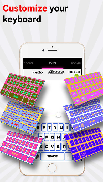 Install Gaming Font Keyboard for iPhone screenshot 2