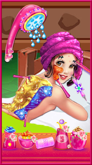 Celebrity Beauty Back Spa Salon Girls Game screenshot 3
