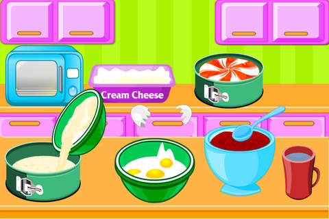 Cranberry Swrill Cheese Cake - Cook Fever screenshot 3