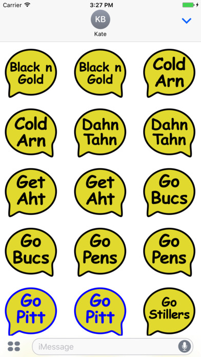 Pittsburghese Stickers screenshot 2