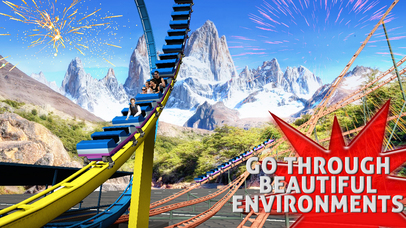 Extreme Roller Coaster: Real 3D Flying Adventure screenshot 2