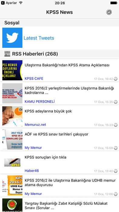 KPSS News with notifications FREE screenshot 2