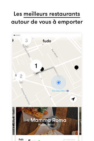 Fudo - Les meilleurs restaurants à emporter screenshot 2