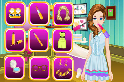 Cute Geeky Girl Makeover screenshot 3