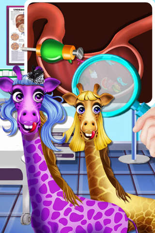 Giraffe Princess's Health Doctor screenshot 3