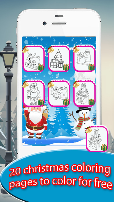 Kids Doodle Drawing Pad - Christmas Coloring screenshot 2