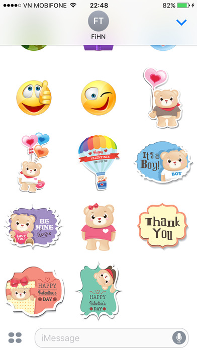 Cute Stickers - Emoji screenshot 2