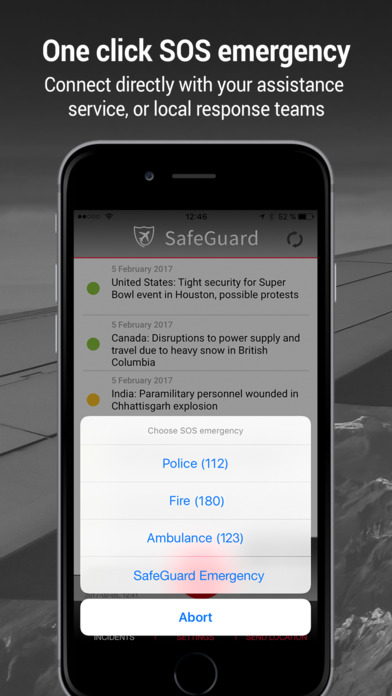 Travelogix SafeGuard screenshot 3