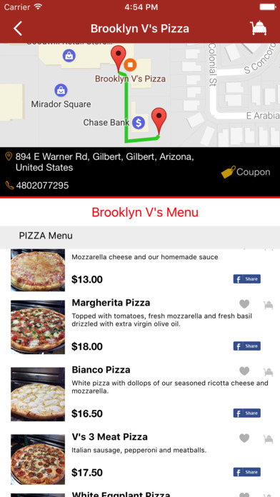 Brooklyn V's Pizza screenshot 2